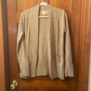 Brown tan cardigan